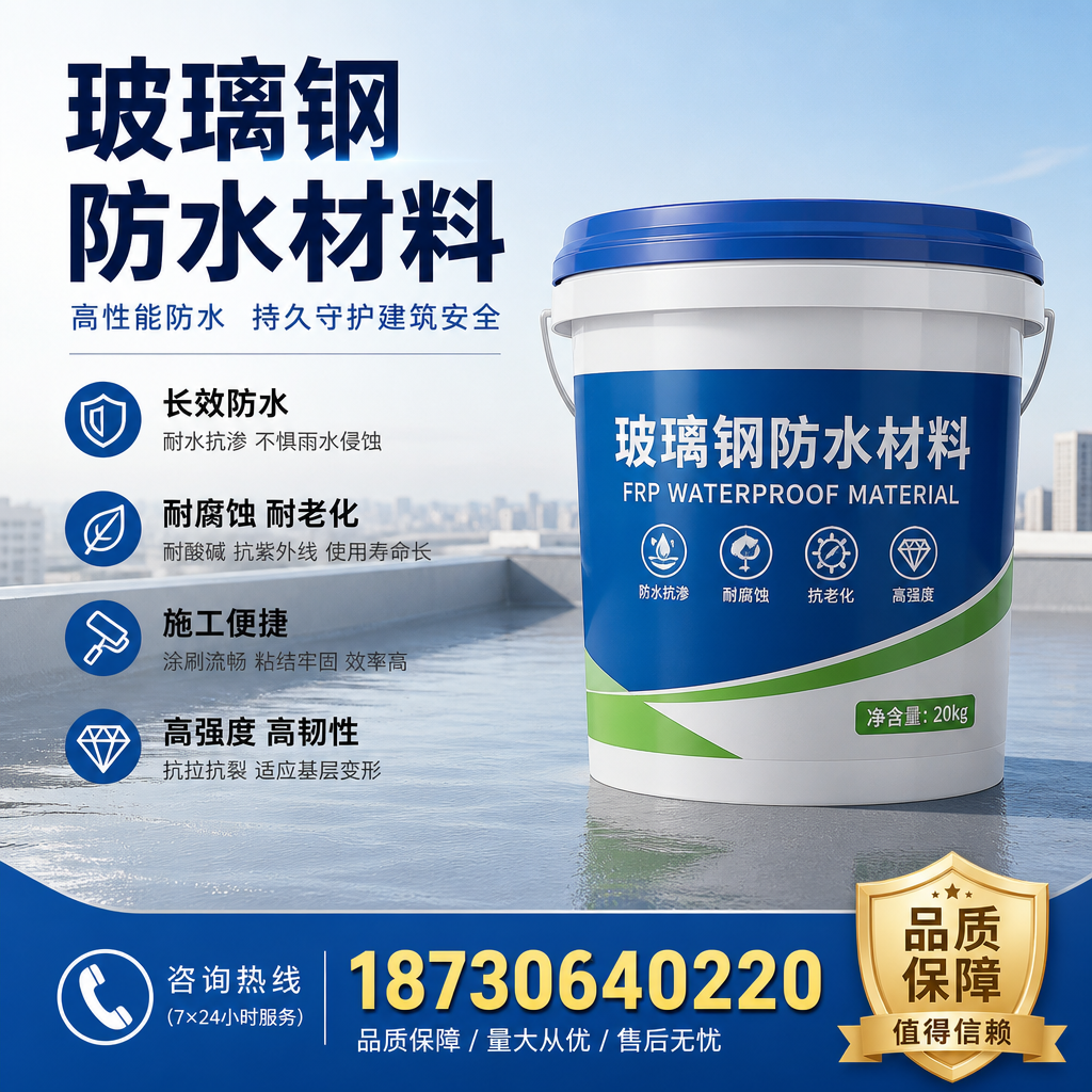 专家解析：玻璃钢防水材料的市场前景分析在 池州
